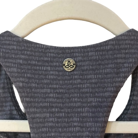 Prana Calexico Dress Sz S Soft Geometric High Neck Stretchy Mini Sundress - Picture 8 of 9